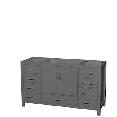 Wyndham Collection WCS141460SSXXMXX Sheffield 60" Single Free Standing