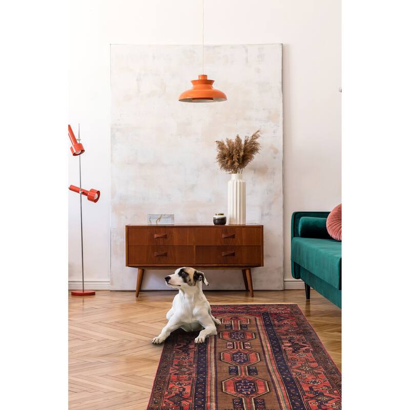 ECARPETGALLERY Hand-knotted Konya Anatolian Brown Wool Rug - 4'1 x 8'11