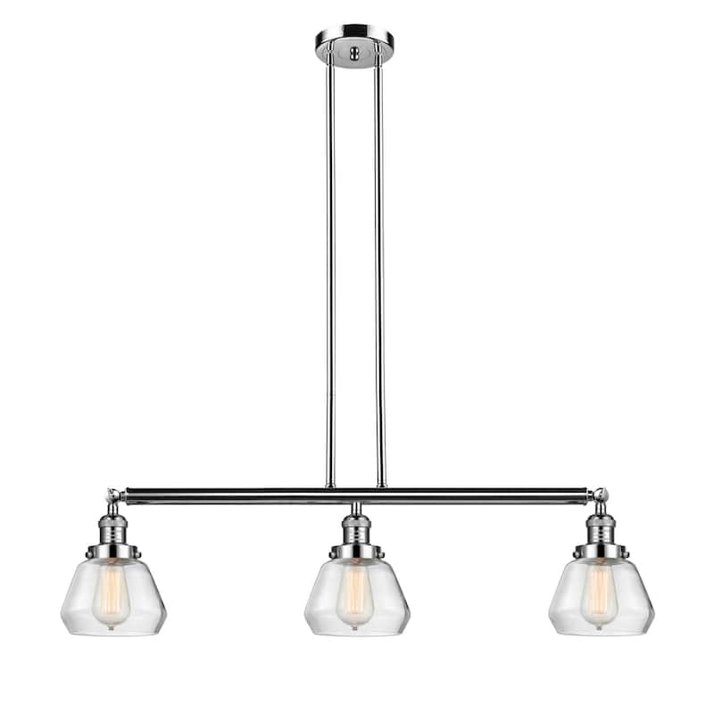 Innovations Lighting Fulton 3 Light 39" Wide Linear Chandelier