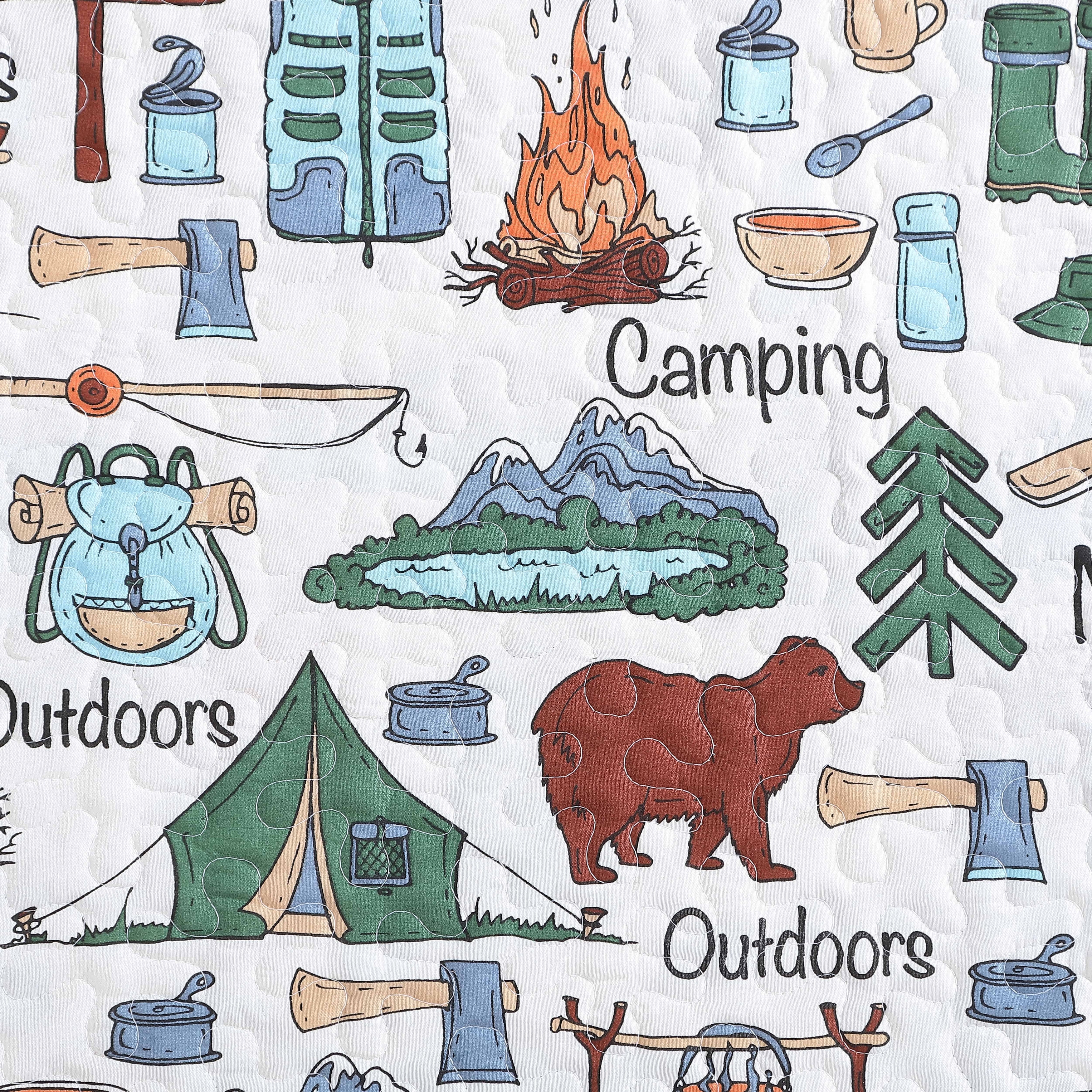 Camp Site Quilt Set