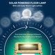 preview thumbnail 4 of 17, Outsunny Solar Floor Lamp, Outdoor Rattan Garden Lantern Pathway Light & Decorative Driveway Lighting