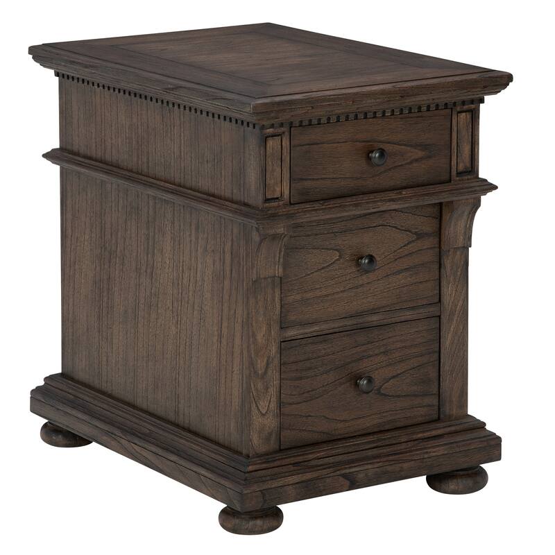Hekman Hall Chairside Chest - Wood - Java