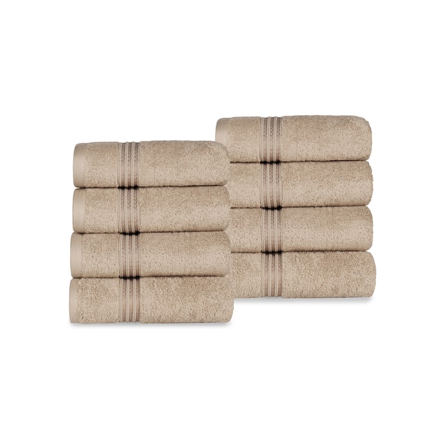Miranda Haus Ultra-soft Combed Egyptian Cotton Hand Towels (Set of 8)