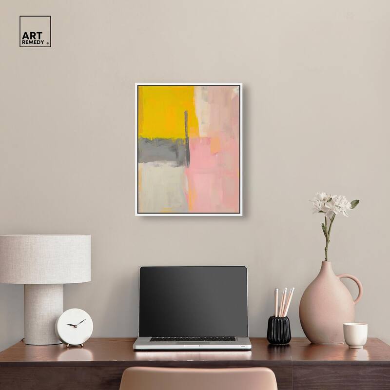 Tangerine Blush II Canvas by Art Remedy