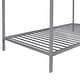preview thumbnail 22 of 25, 78x40" Metal Platform Bed Frame for Kids, Twin Size Kids Playhouse Bed, Twin Bed Frame, Adjustable Height, No Box Spring Needed