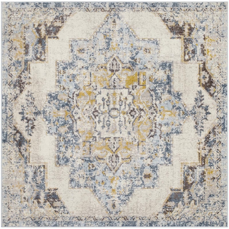 Livabliss Ankara Traditional Area Rug. - 6' 7" x 6' 7" - Square