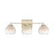 Option Brushed Champagne Bronze / Alabaster Glass
