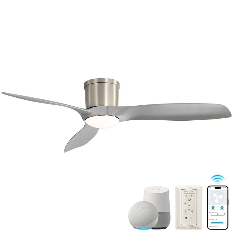 52-Inch Smart Ceiling Fan With Light