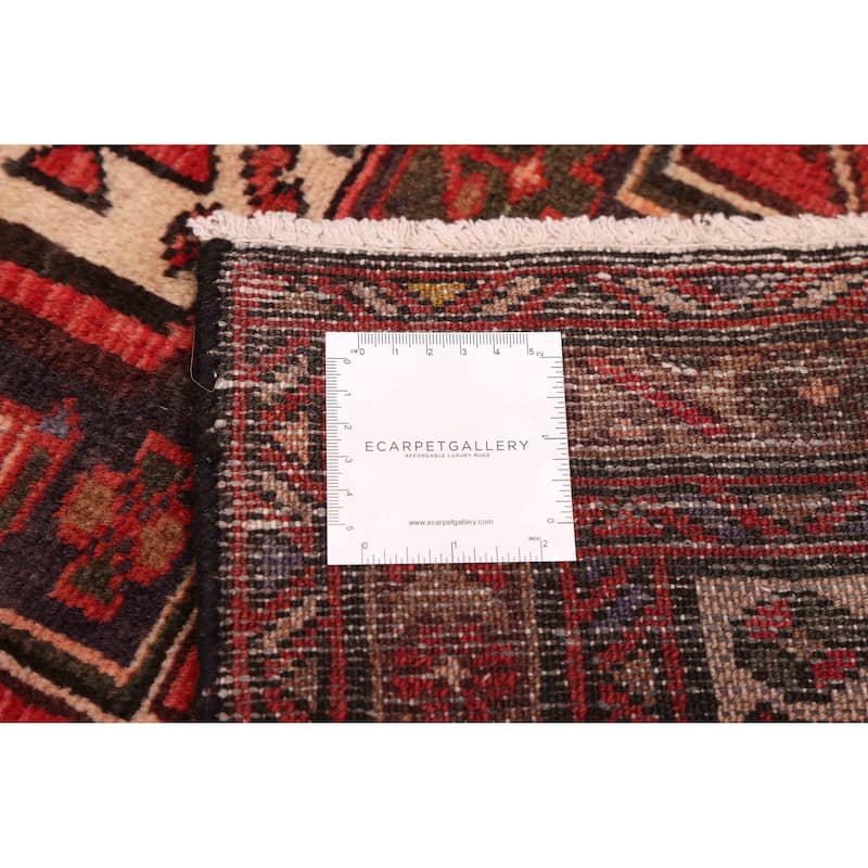 ECARPETGALLERY Hand-knotted Andelz Red Wool Rug - 3'3 x 4'11