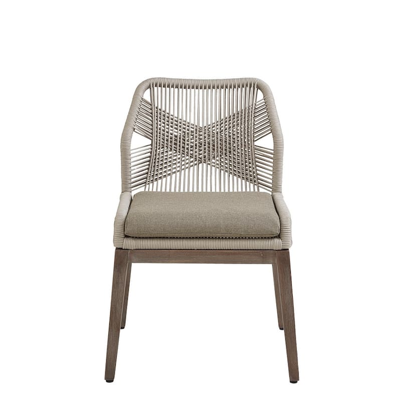Furniture Classics Cape Fear Woven Back Mahogany Side Chair