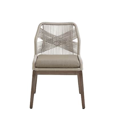 Furniture Classics Cape Fear Woven Back Mahogany Side Chair