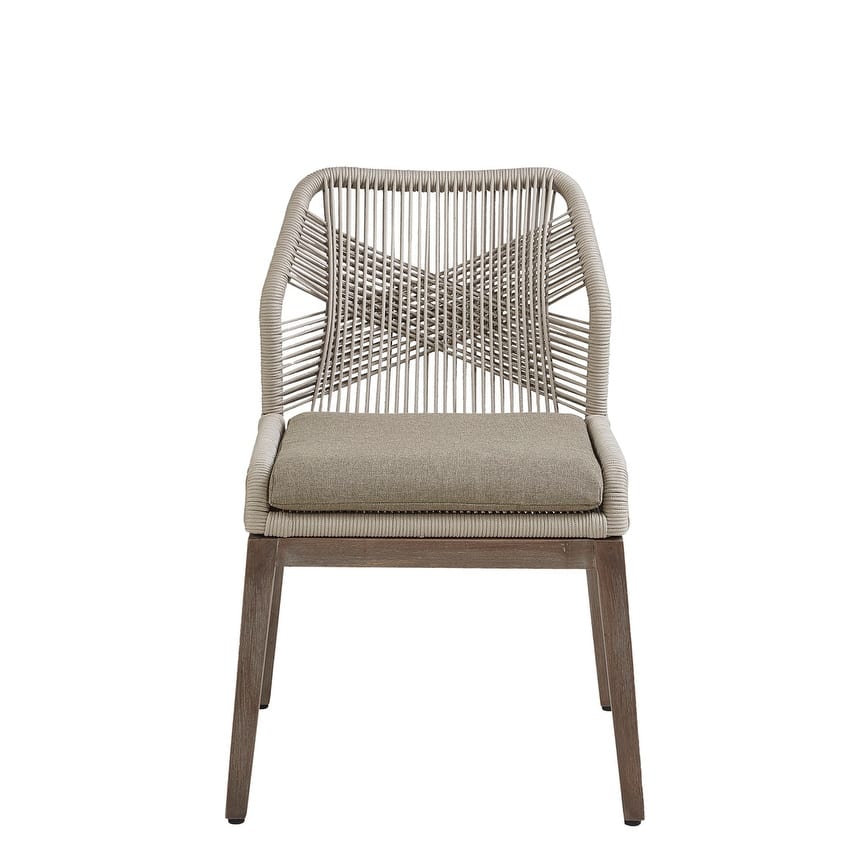 Furniture Classics Cape Fear Woven Back Mahogany Side Chair