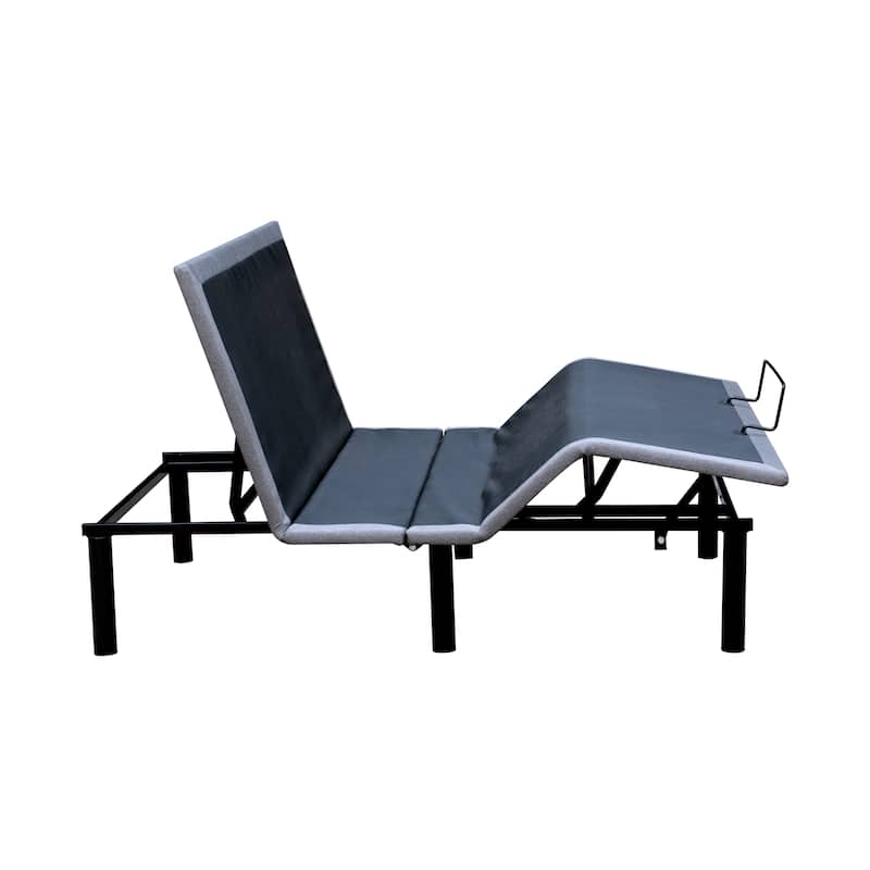 Adjustable Bed Base with Remote Head and Foot Adjustment