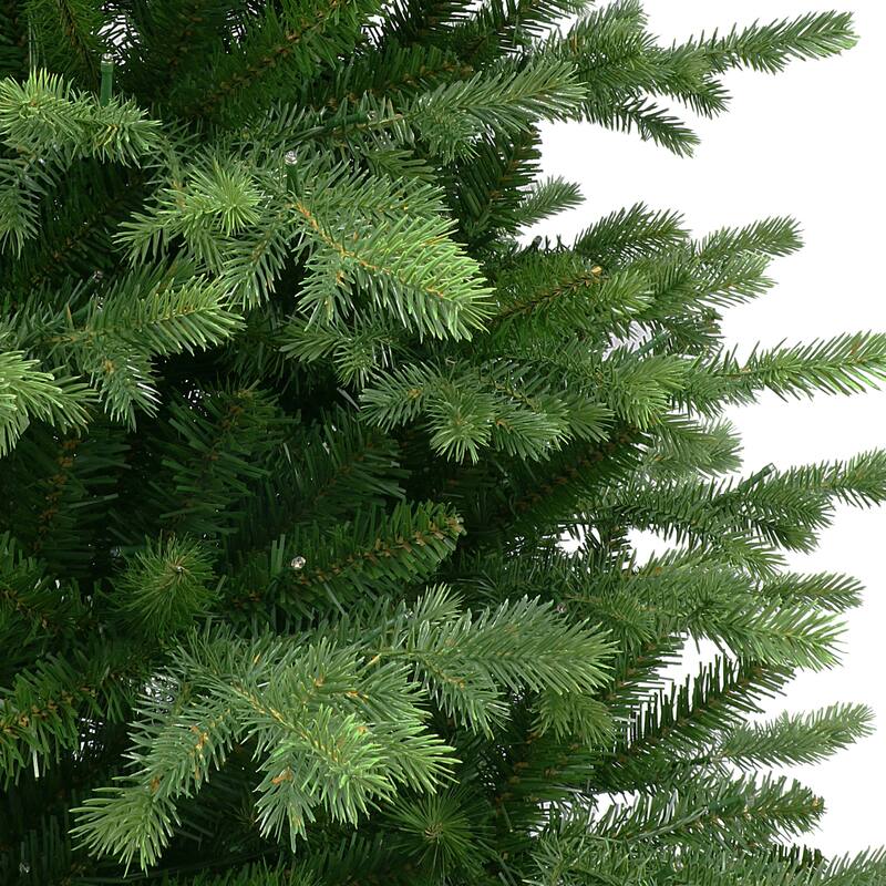 Puleo International 7.5 ft. Pre-Lit Artificial Chatham Fir Tree