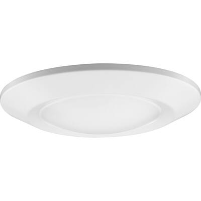 Intrinsic Collection 7-1 2" White 5-CCT Surface Mount Light - 7.5 in x 7.5 in x 1.34 in