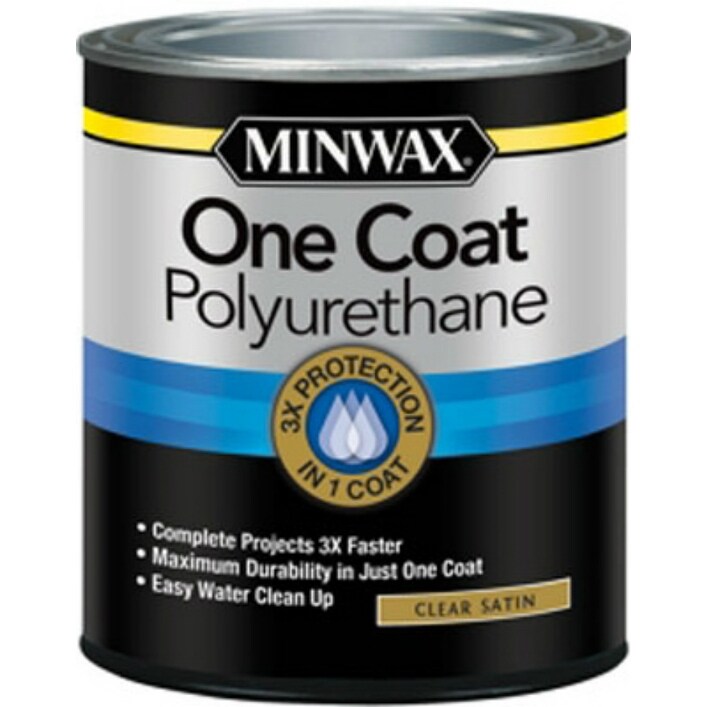 Shop Minwax 356050000 One Coat Polyurethane Wood Finish Clear