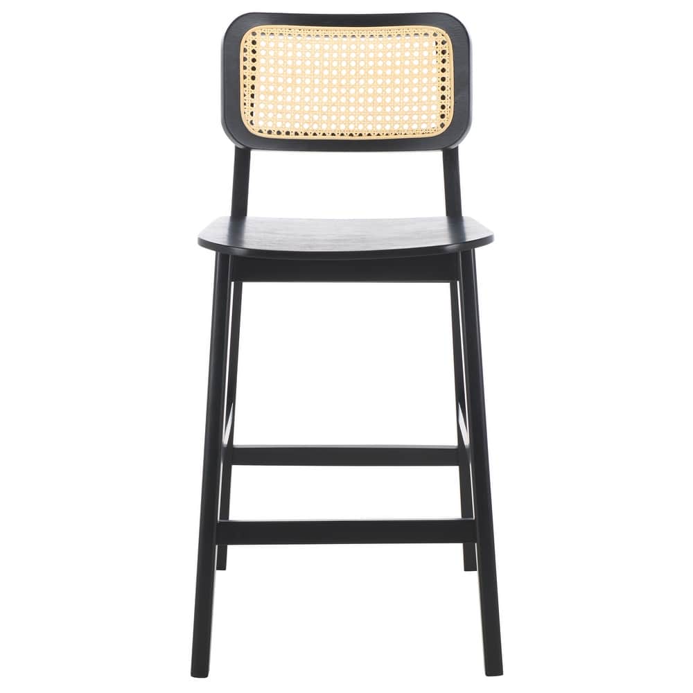 SAFAVIEH Luz Cane 25-inch Counter Stool - 19"W x 23"D x 39"H