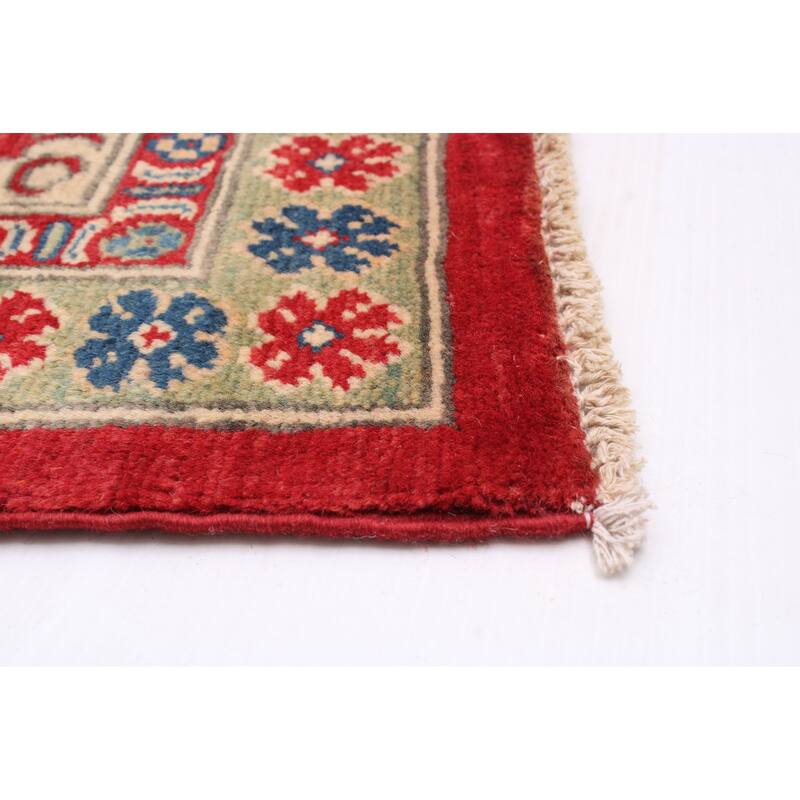 ECARPETGALLERY Hand-knotted Finest Ghazni Red Wool Rug - 7'9 x 10'1