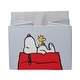 preview thumbnail 2 of 2, Lambs & Ivy Snoopy Foldable/Collapsible Storage Bin/Basket Organizer w/ Handles