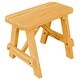 preview thumbnail 6 of 7, Pressure Treated Pine 2' Traditional Bench Natural Stain