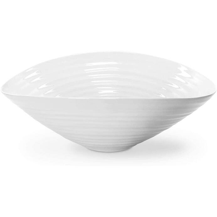 Portmeirion Sophie Conran White Small Salad Bowl - 9.5 Inch - White
