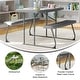 preview thumbnail 3 of 46, Indoor/Outdoor Commercial Grade Kids Folding Picnic Table with Benches - 37.5"D x 32.625"W x 21.5"H