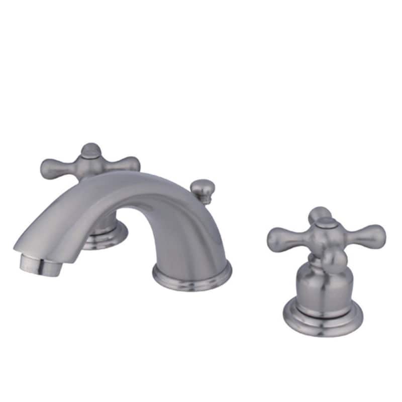 Kingston Brass Victorian Deck Mount Widespread Bathroom Faucet