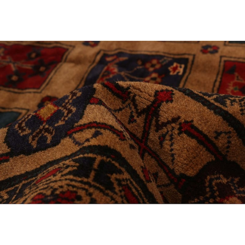 ECARPETGALLERY Hand-knotted Teimani Brown Wool Rug - 6'7 x 9'7