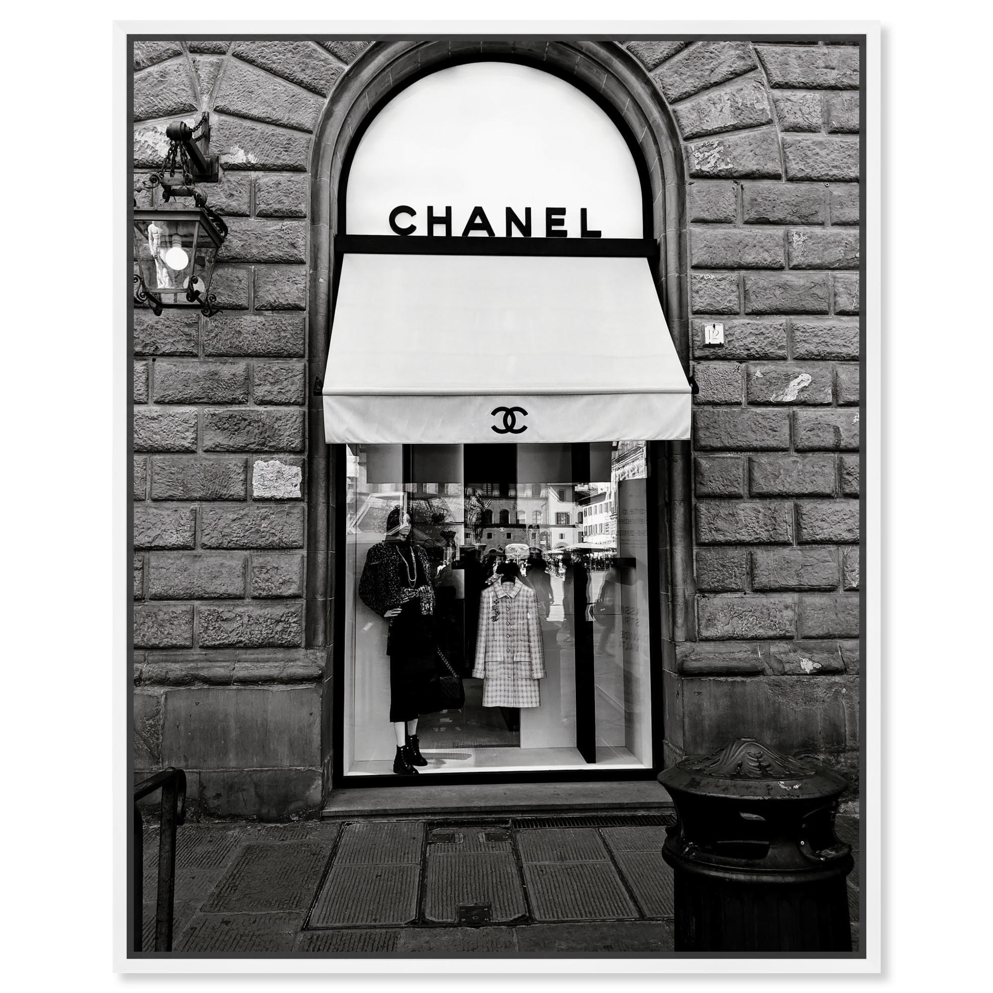 Fashion House Window Canvas by Art Remedy