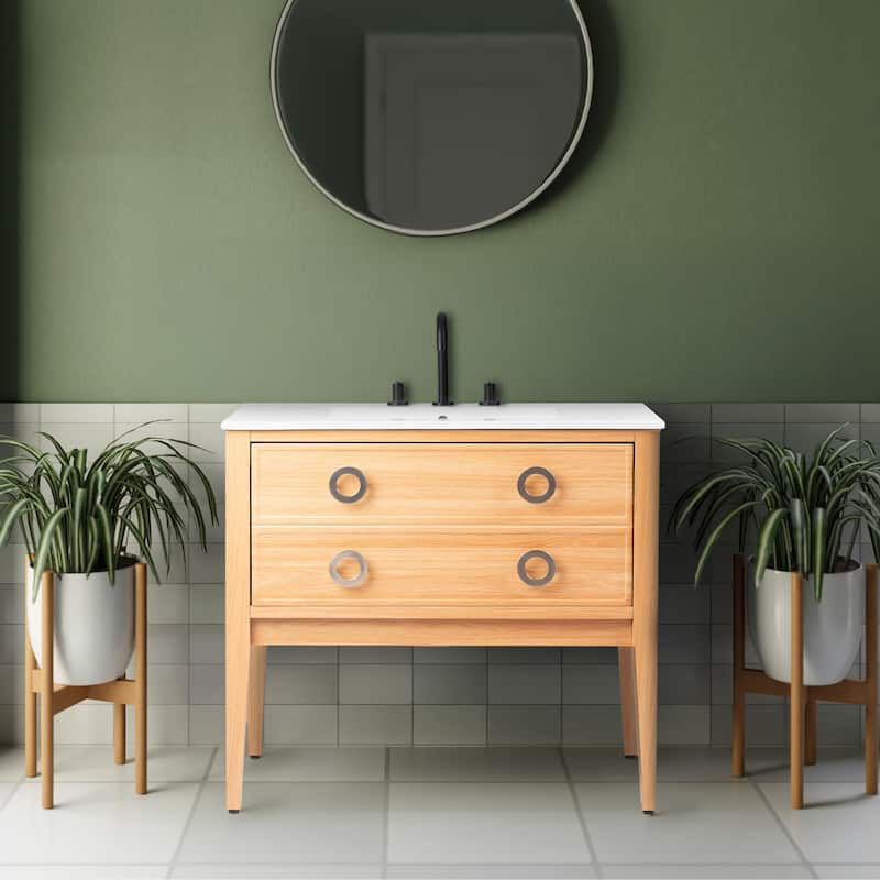 Corbin Classic 1-Drawer Bath Vanity Base Only (Sink Basin Not Included)