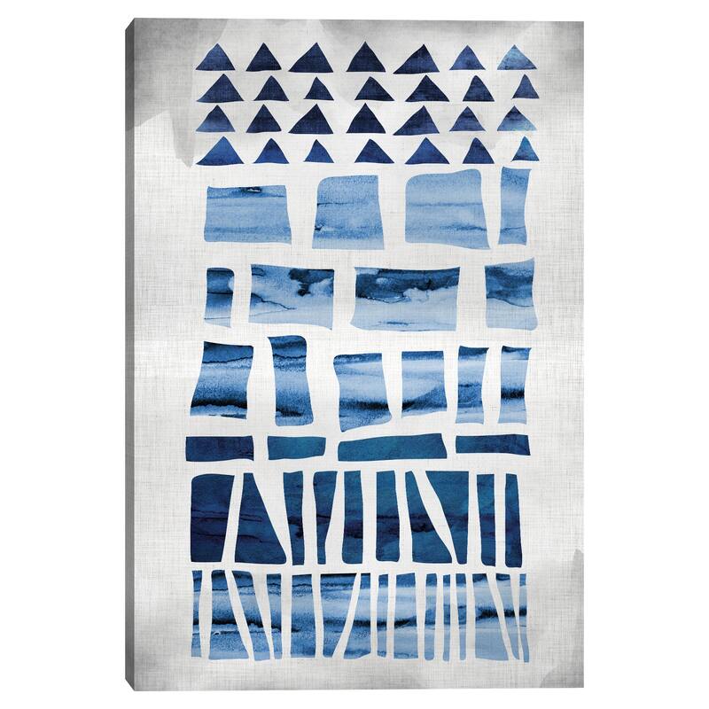 New Tribal Abstract by Nikki Chu Canvas Art Print