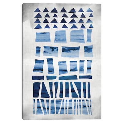 New Tribal Abstract by Nikki Chu Canvas Art Print