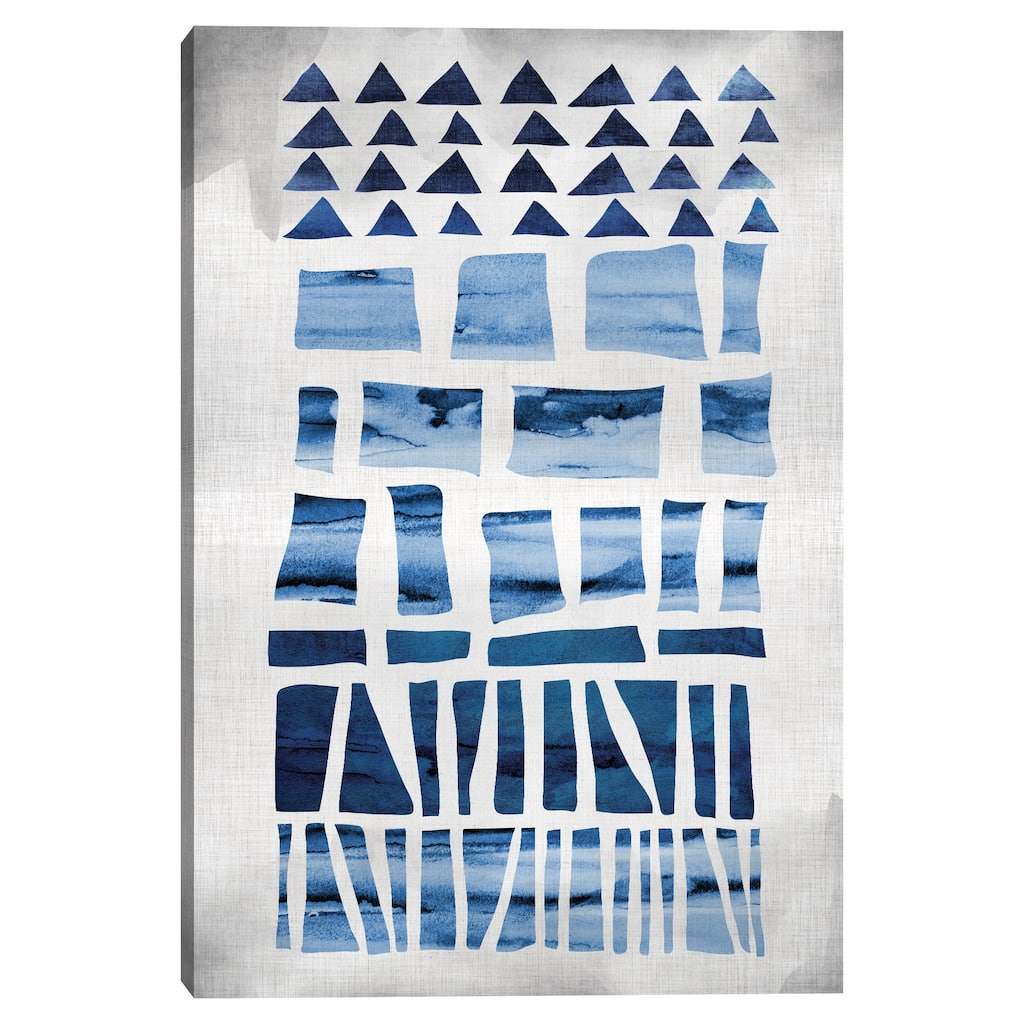 New Tribal Abstract by Nikki Chu Canvas Art Print