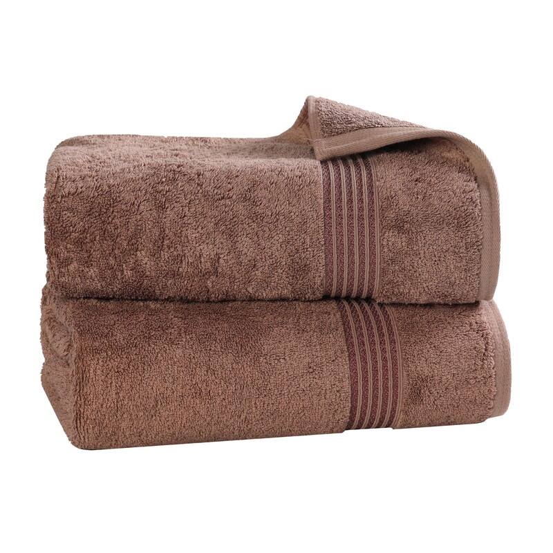 Superior Heritage Egyptian Cotton Absorbent Bath Sheet Set of 2