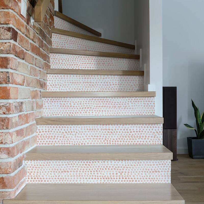 Moire Dots Removable Peel and Stick Wallpaper