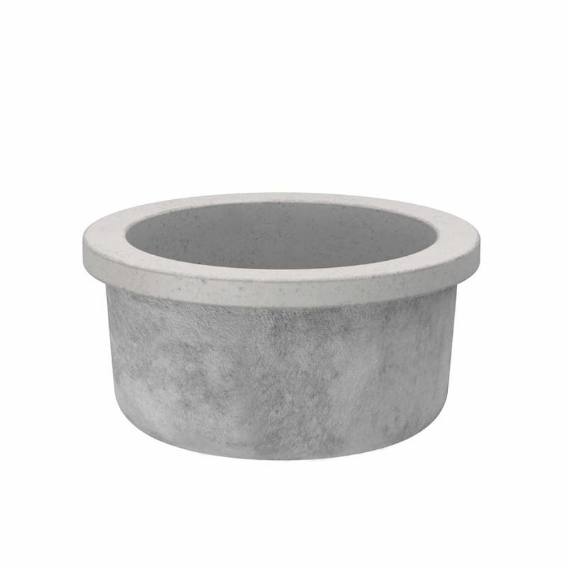 Malibu Handcrafted NativeStone Concrete Bar/ Prep Sink - 14" x 7"
