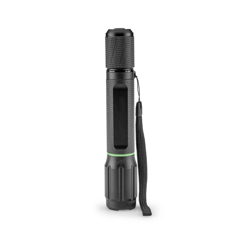 1000 Lumen Rechargeable Focusing LED Flashlight - Black
