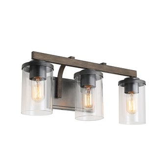 Shop Lnc Antique Metal 3 Light Vanity Light Bathroom Wall Sconces On Sale Overstock 23449950
