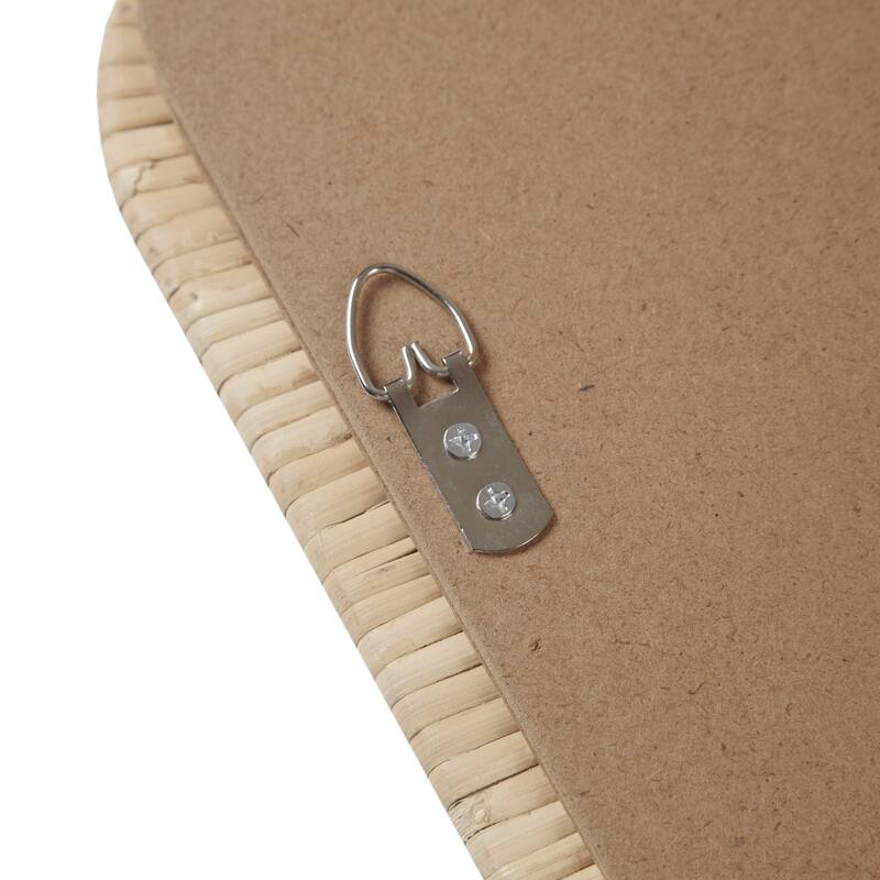 INK IVY Nova Natural Rattan Rectangle Wall Mirror
