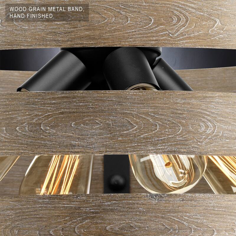 Luxury Rustic Modern Farmhouse Pendant Light by Urban Ambiance