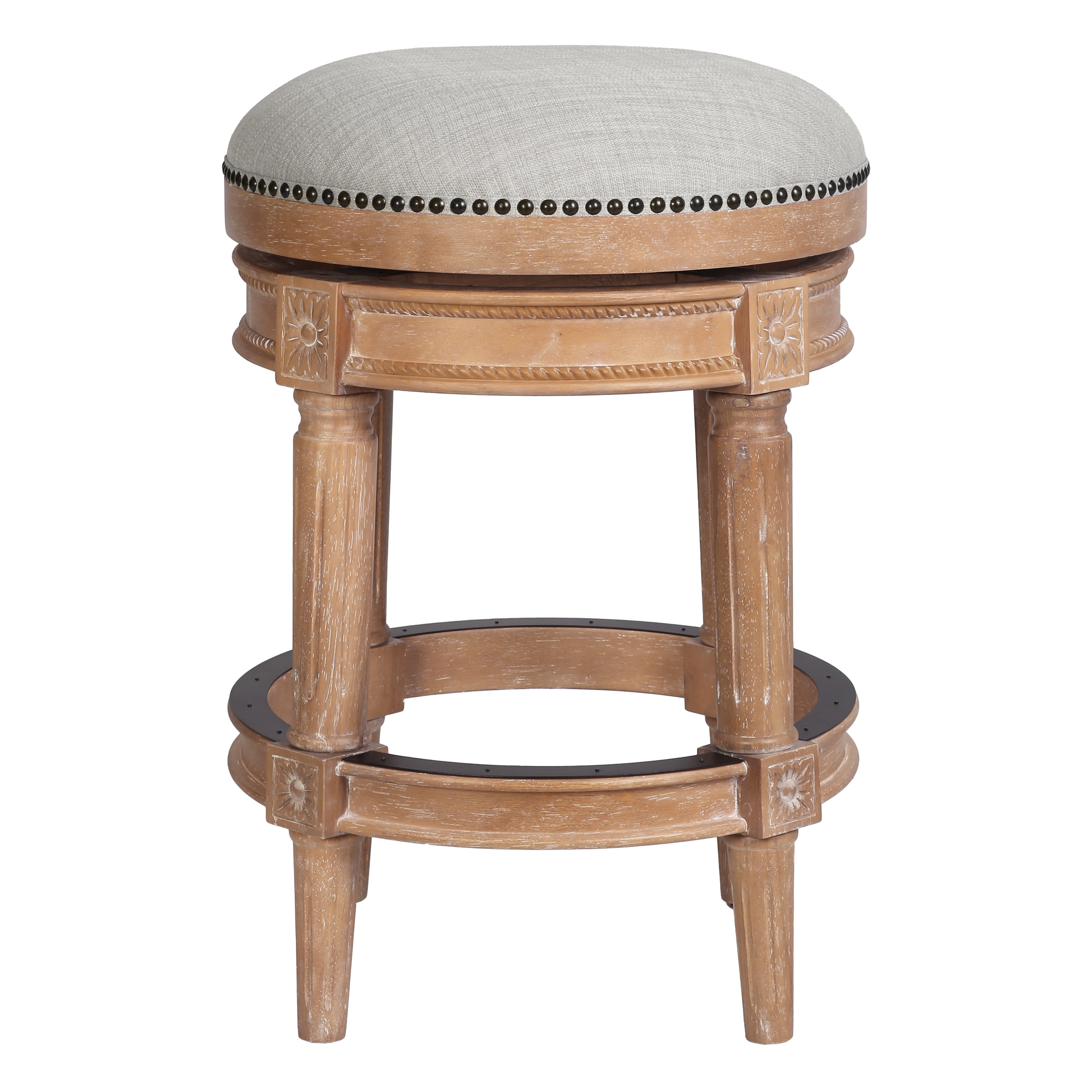 NewRidge Home Goods Chapman Backless Swivel 26