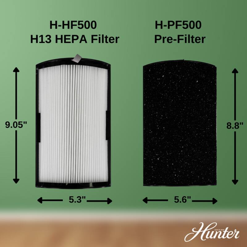 Hunter Replacement Filter Value Pack for HPF500 Air Purifier Fan