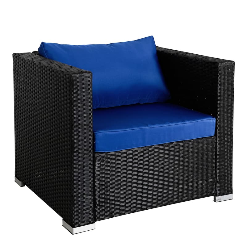 Vrakae Outdoor Patio Rattan Wicker Chair
