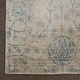 preview thumbnail 12 of 15, Desert Skies Vintage Floral Beige Blue Area Rug
