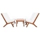 preview thumbnail 52 of 75, SAFAVIEH Outdoor Chaston 4-Piece Conversation Patio Set with Accent Pillows