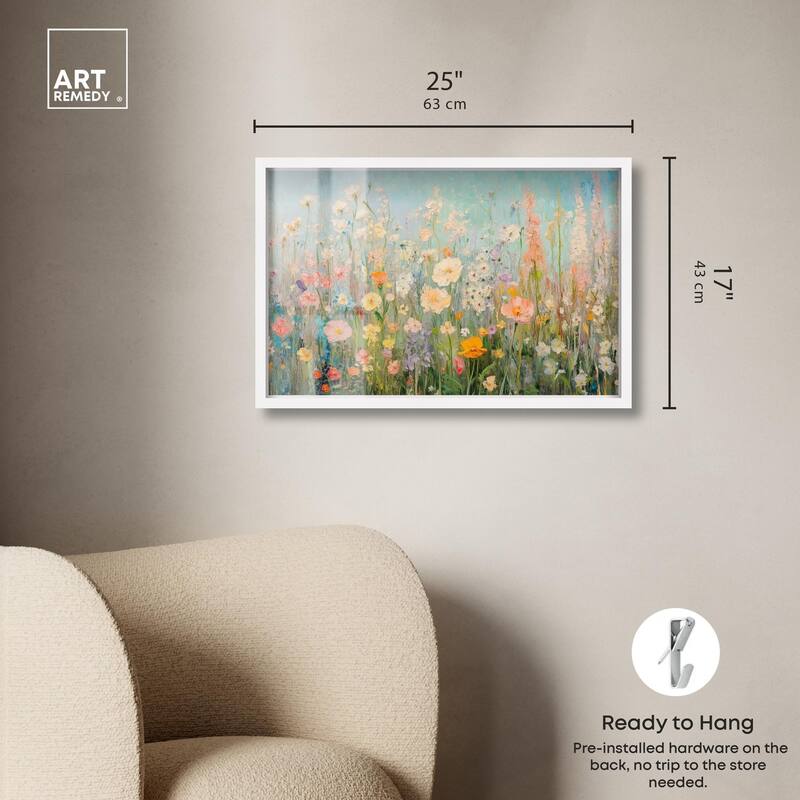 Soft Focus Flora II Shadowbox by Art Remedy