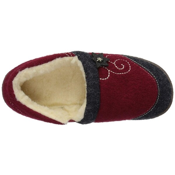 acorn edelweiss slipper