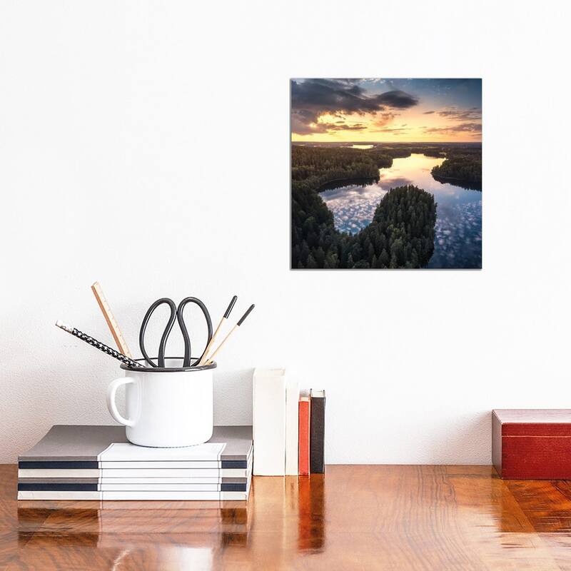 iCanvas "From Birds Eye I" by Lauri Lohi Canvas Print - 12x12x0.75