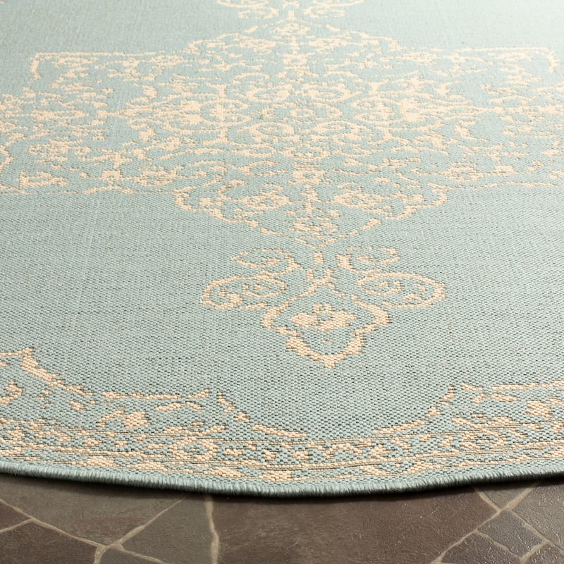 SAFAVIEH Linden Pascalle Indoor/ Outdoor Waterproof Patio Backyard Rug