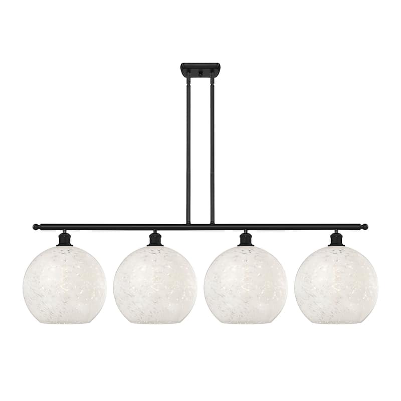Innovations Lighting 516-4I-14-51-White Mouchette-Indoor Pendant White